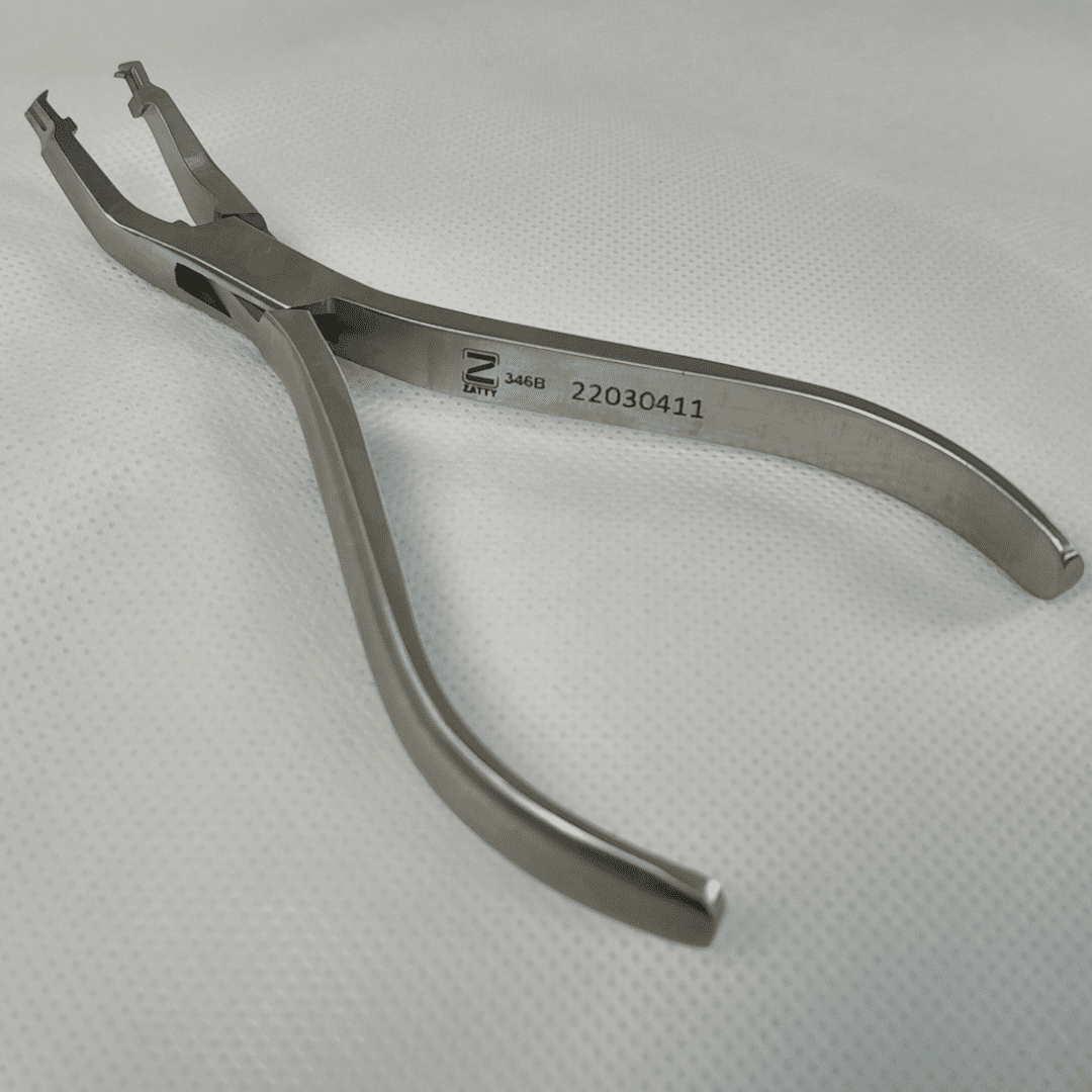 Alicate Ortodôntico Removedor de Bracket Cerâmico 346B - Zatty - Imagen 3