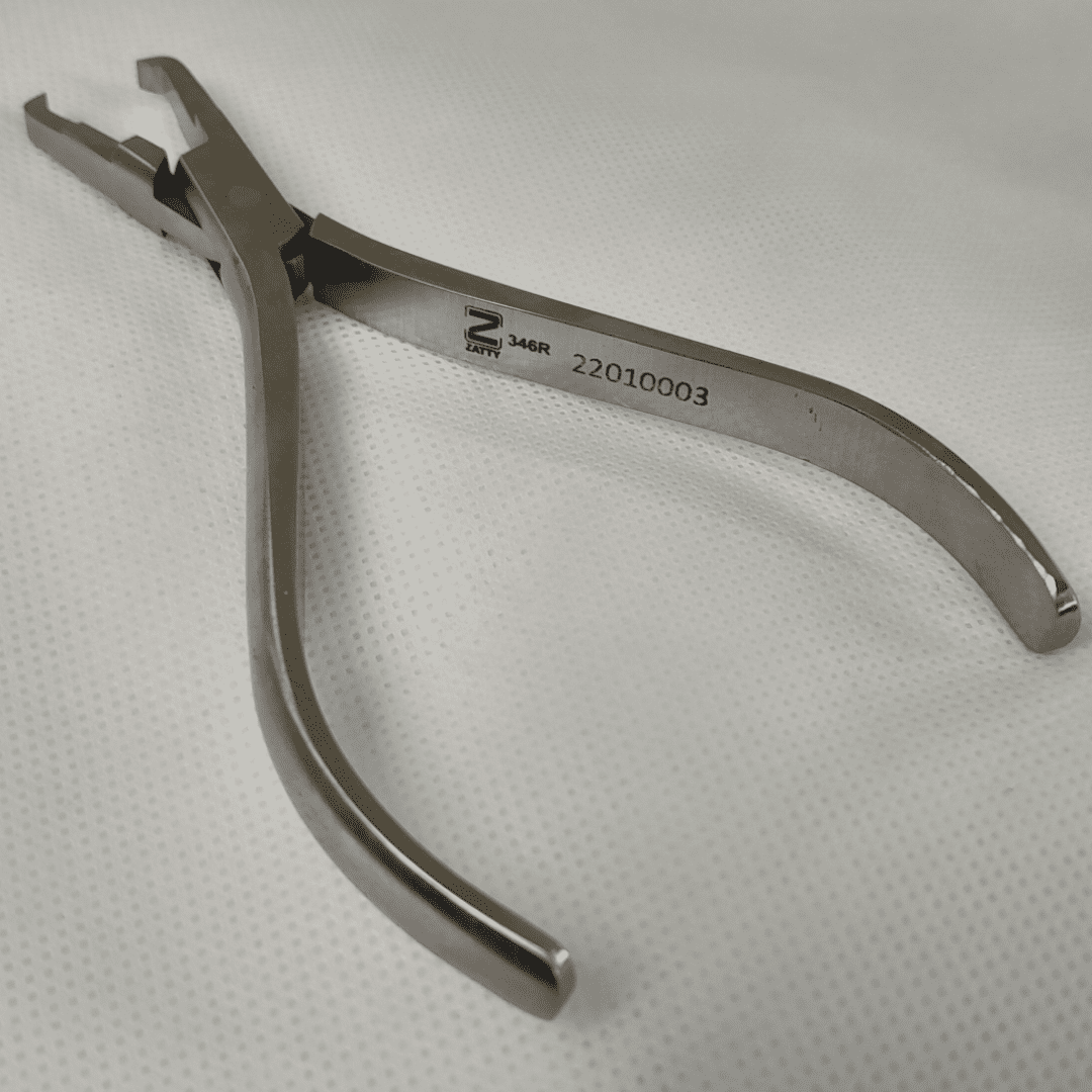 Alicate Ortodôntico Removedor Reto de Bracket 346R - Zatty - Imagen 3