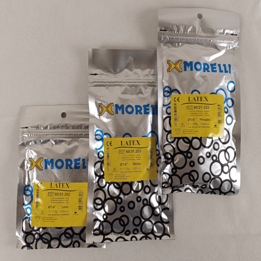 Elástico Intraoral Latex 1/8", 3/16", 1/4", 5/16" - Morelli - Imagen 2