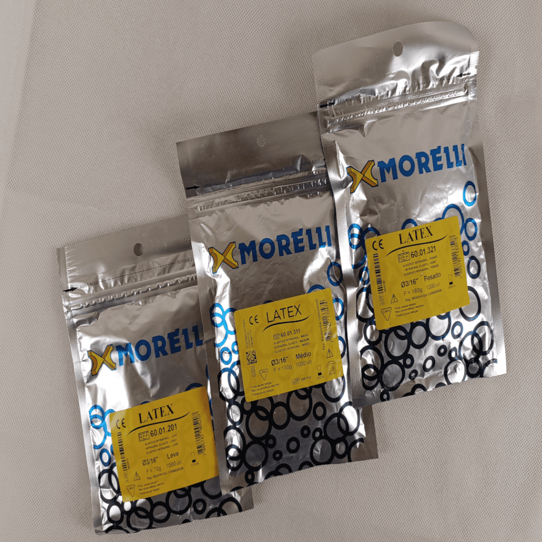 Elástico Intraoral Latex 1/8", 3/16", 1/4", 5/16" - Morelli - Imagen 3