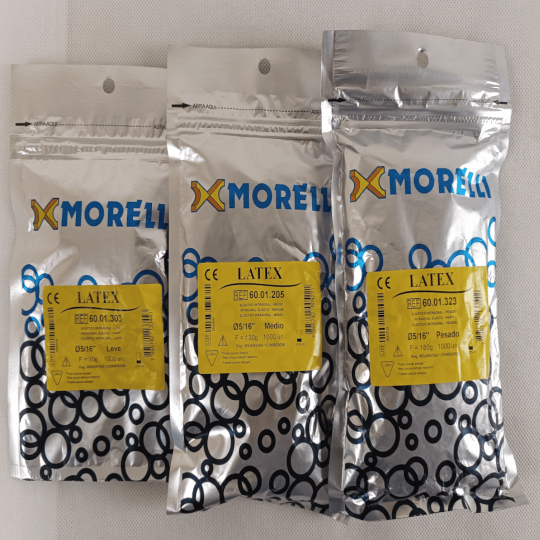 Elástico Intraoral Latex 1/8", 3/16", 1/4", 5/16" - Morelli - Imagen 4